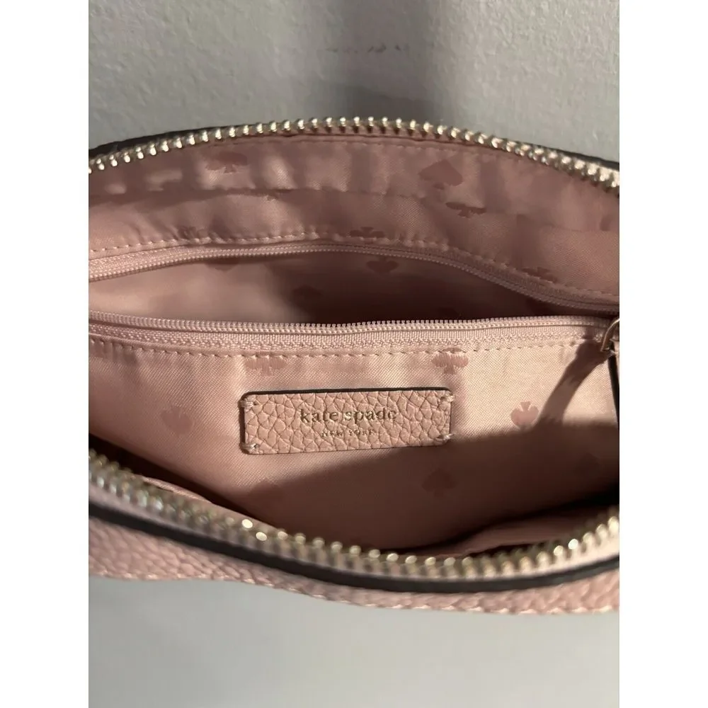 Kate Spade New York Sienne Logo‎ Camera Bag Blush Pink Crossbody Purse